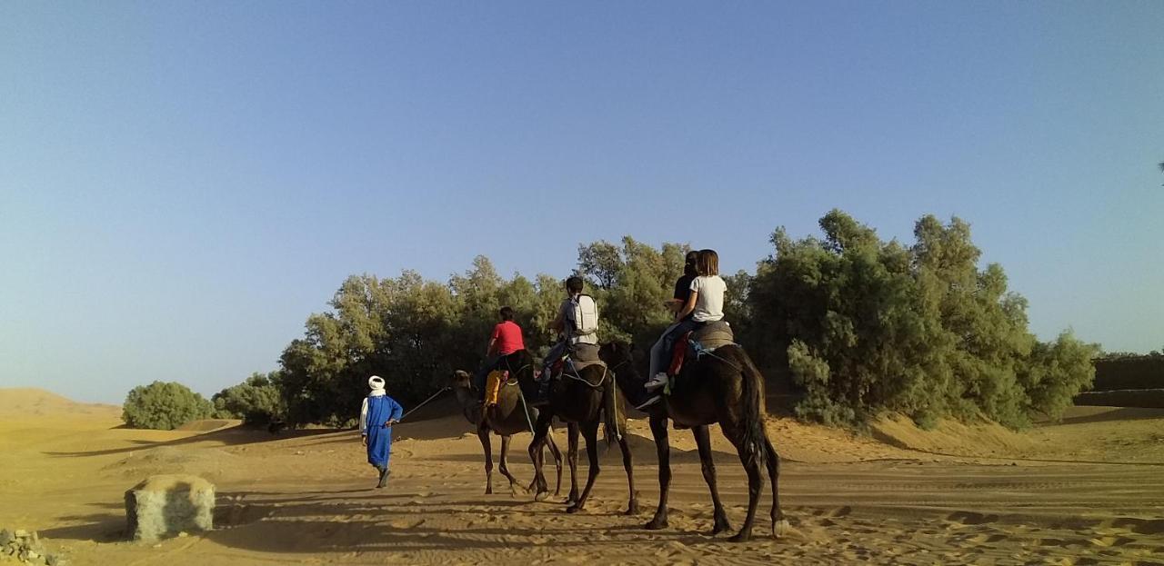 Auberge Camping La Khaima Merzouga Exterior foto